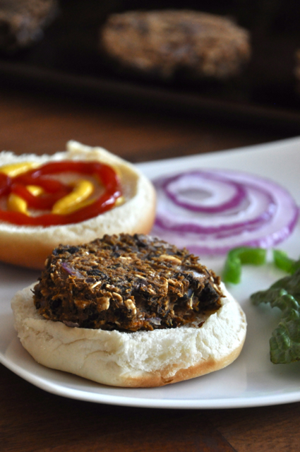 Black Bean and Sweet Potato Burgers